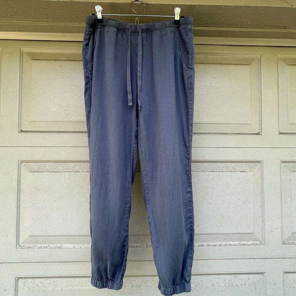 Cloth & Stone 100% Tencel Slate Blue Jogger Pants Small
